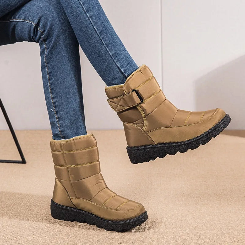 Winter – Women's Comfort Winter Boots - Black - 39