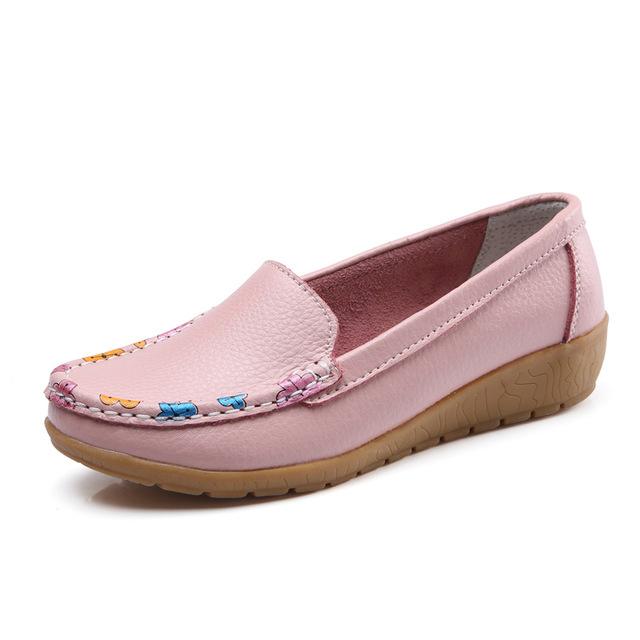 Floralis – Comfort Loafers - Beige - 39