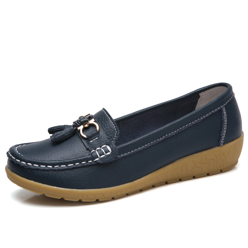 Comfort Loafers – Women's Comfort Loafers - Beige - 35