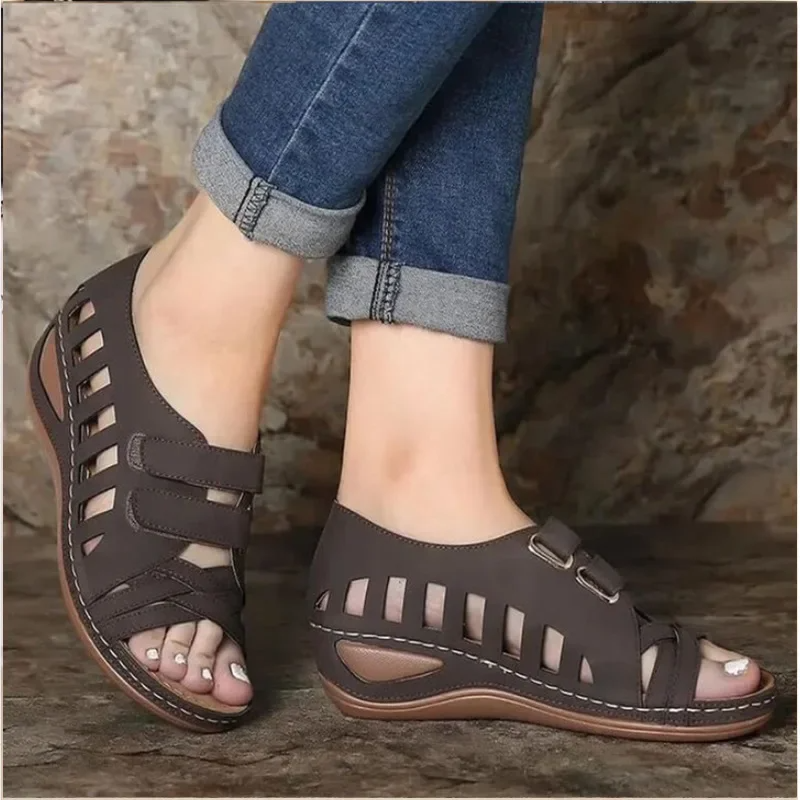 Star – Women's Comfort Sandals - Brown - 36