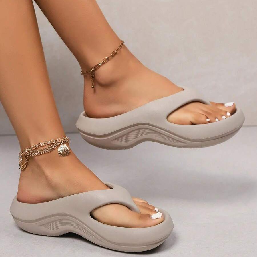 Relax – Women's Comfort Flip-Flops - Grey - 37