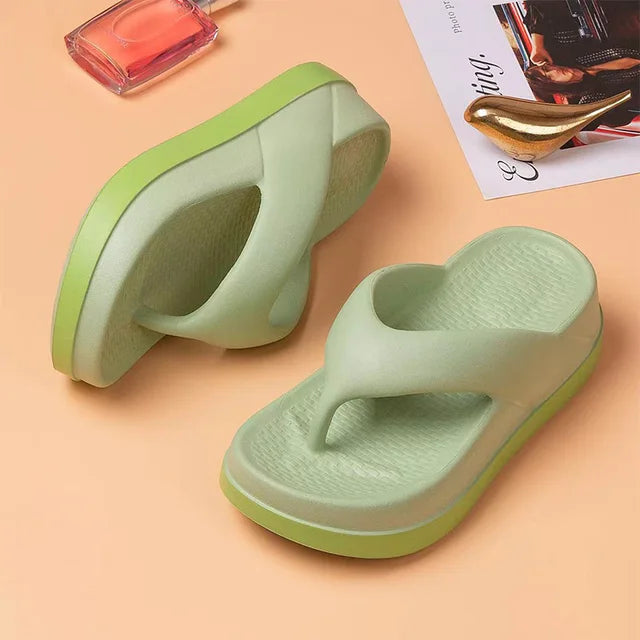 Comfort – Women's Comfort Flip-Flops - White - 33
