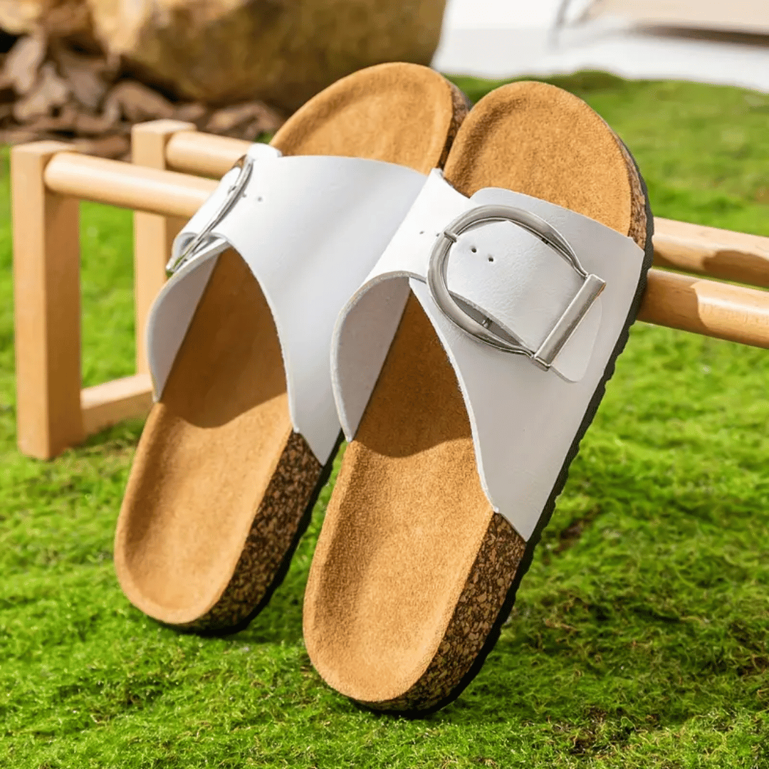 RoseBell – Women's Comfort Sandals - Brown - 35