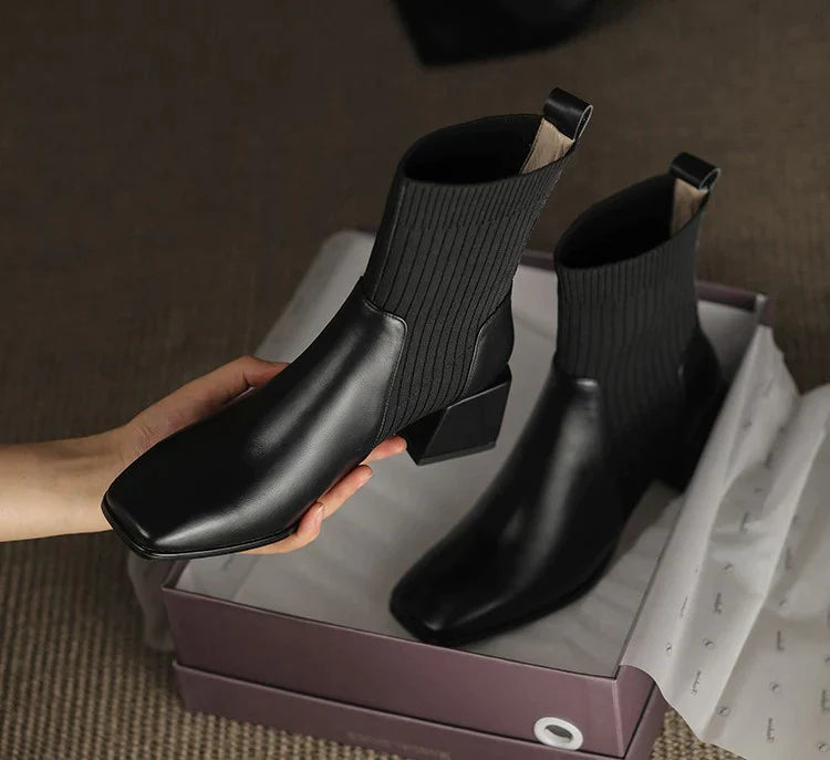 Monique – Women's Comfort Boots - Brown - 39