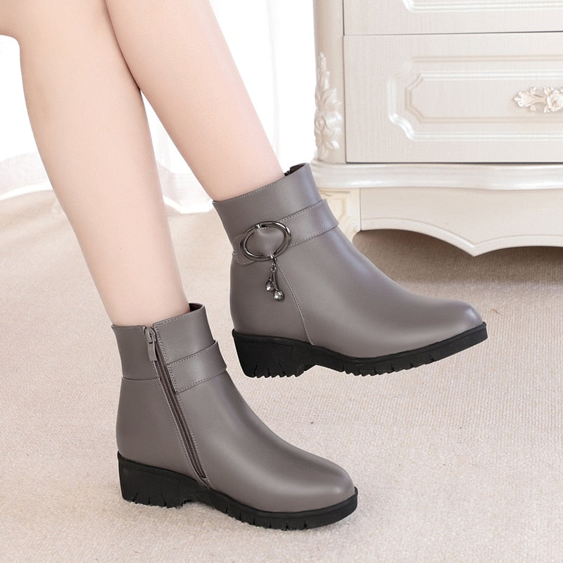 Madrid – Women's Comfort Boots - Brown - 38