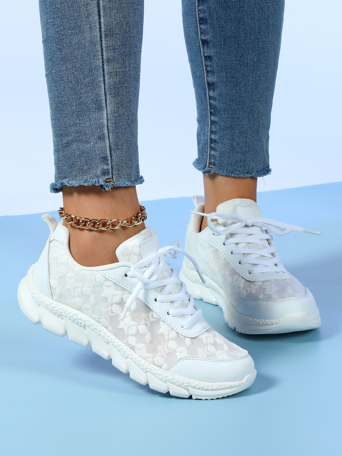 Diana – Comfort Trainers - White - 41