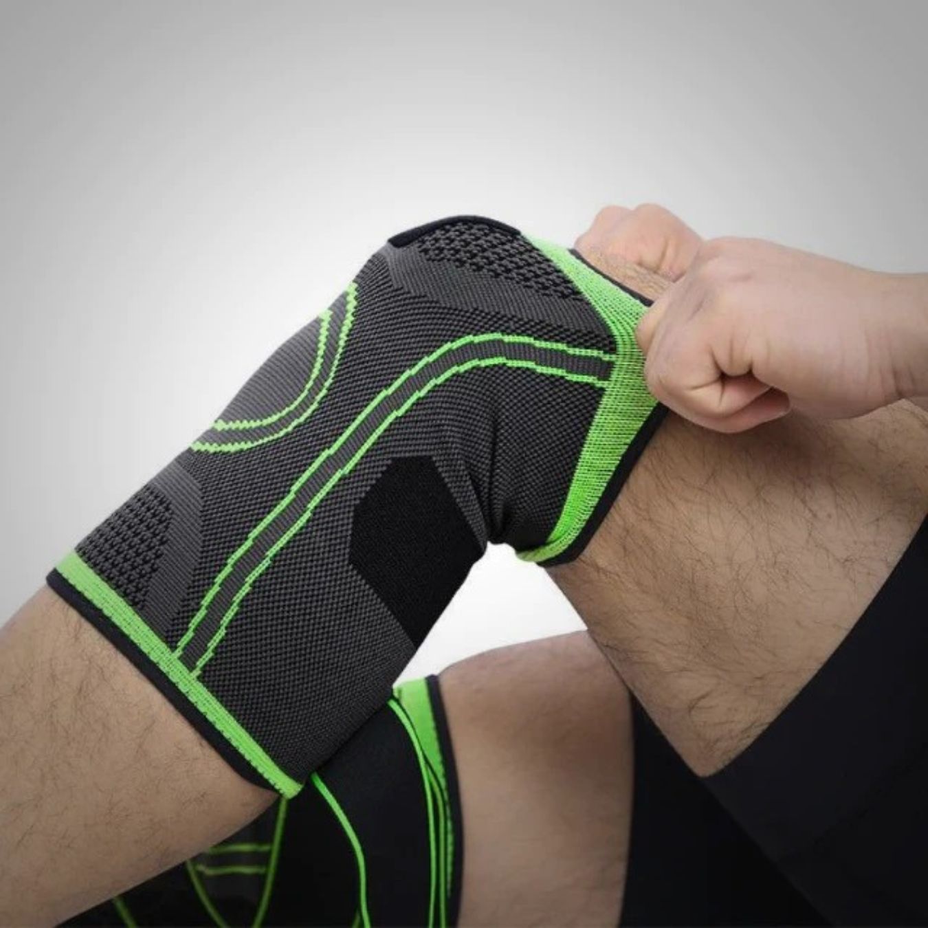 Comfort – Adjustable Knee Support - Black - 3XL