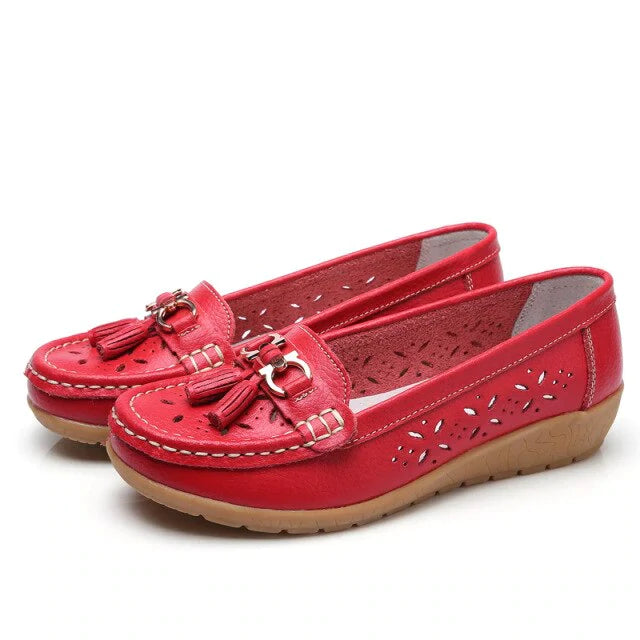 Lady – Women's Comfort Loafers - Black - 35