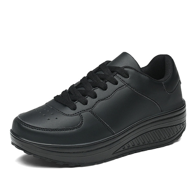 Comfort Line – Comfort Trainers - Black/White - 36