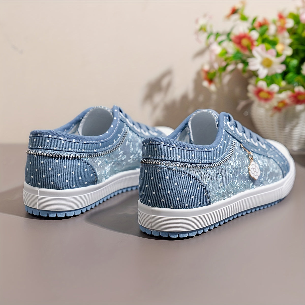 Floratta – Comfort Trainers - Dark Blue - 35