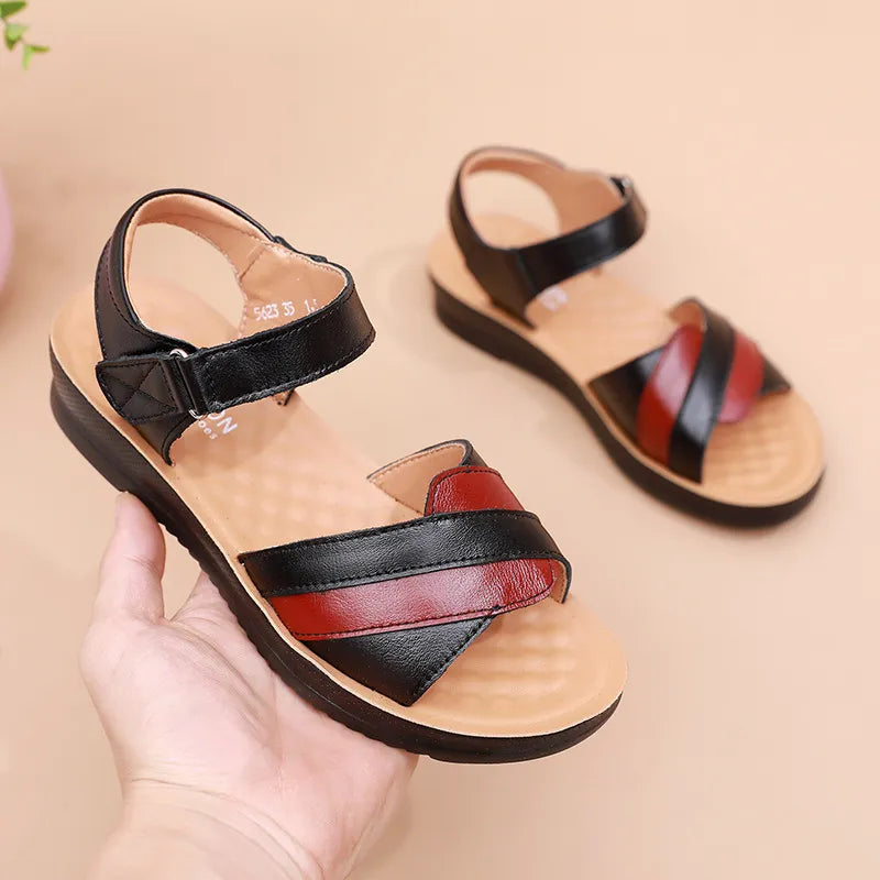 Vallencia – Women's Comfort Sandals - Black - 40