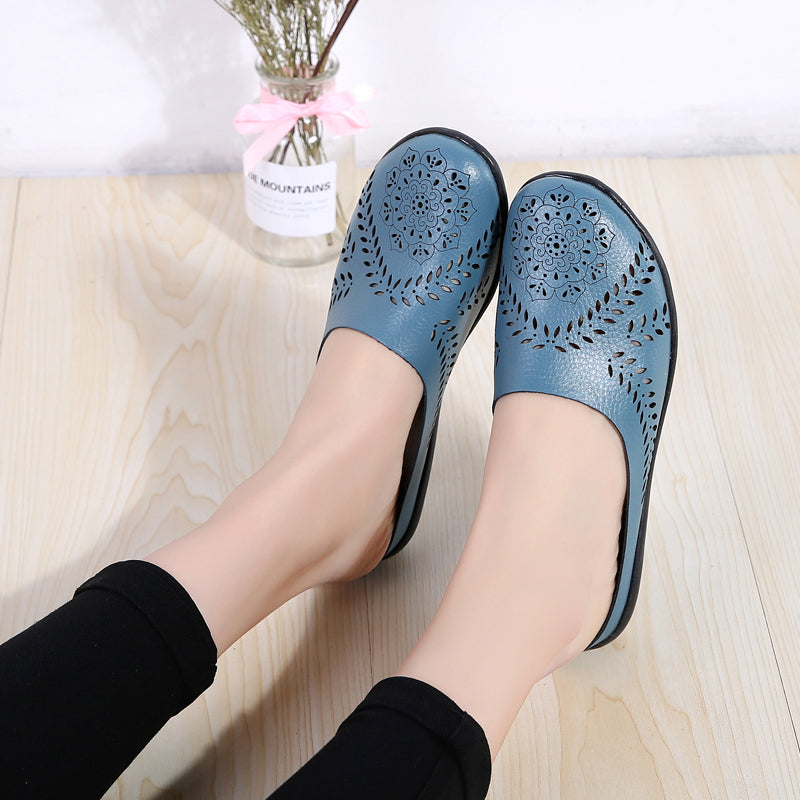 SlimFlex – Women's Comfort Loafers - White - 39