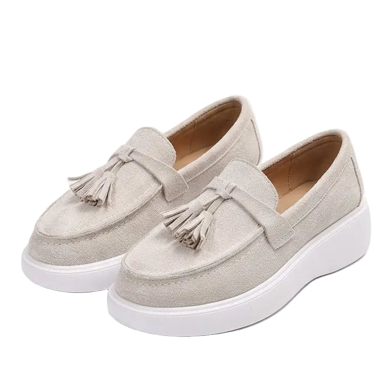 Delicata – Comfort Loafers - Off-White - 36