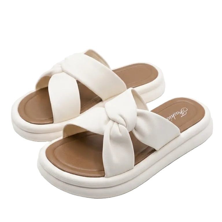 Capri – Women's Comfort Sandals - White - 34