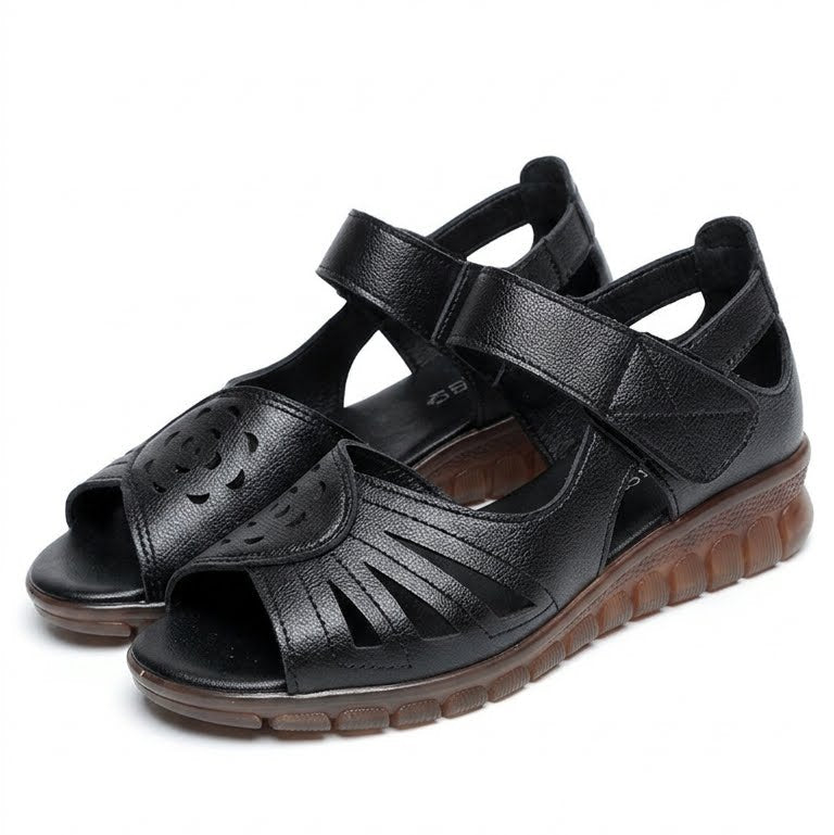Celeste – Women's Comfort Sandals - Black - 33