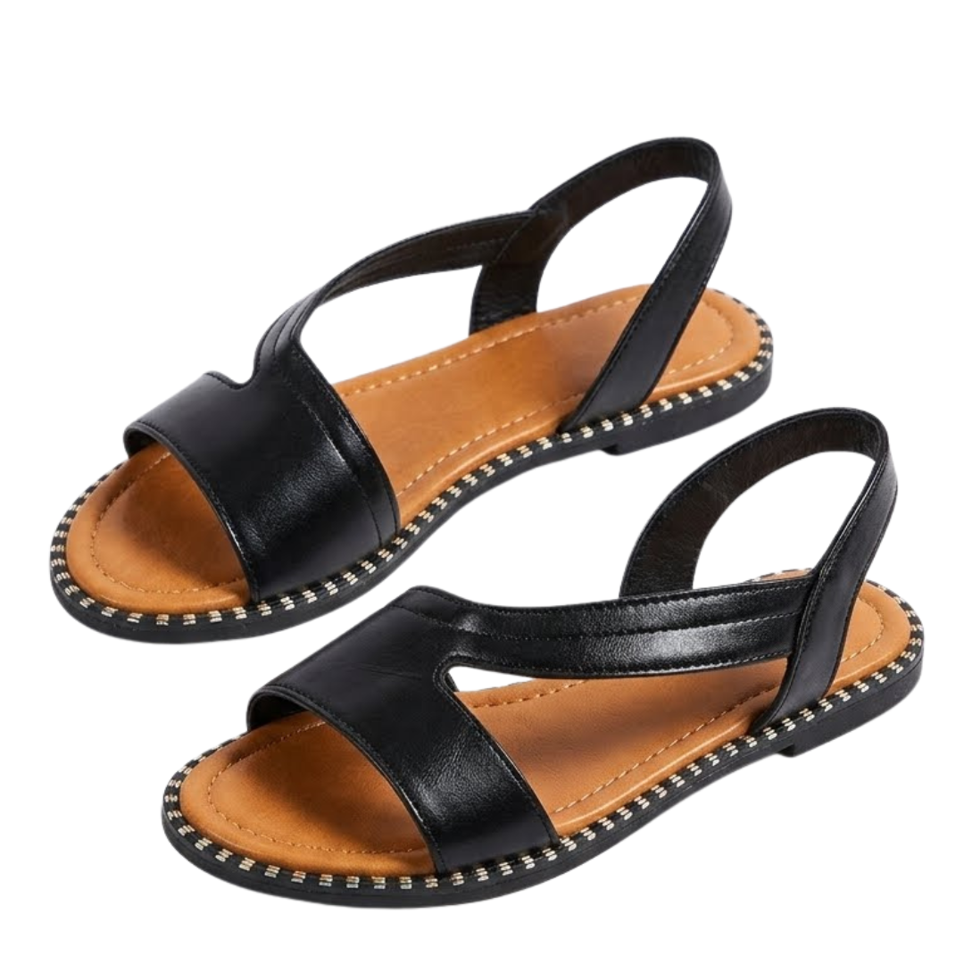 Hera – Women's Comfort Sandals - Black - 36