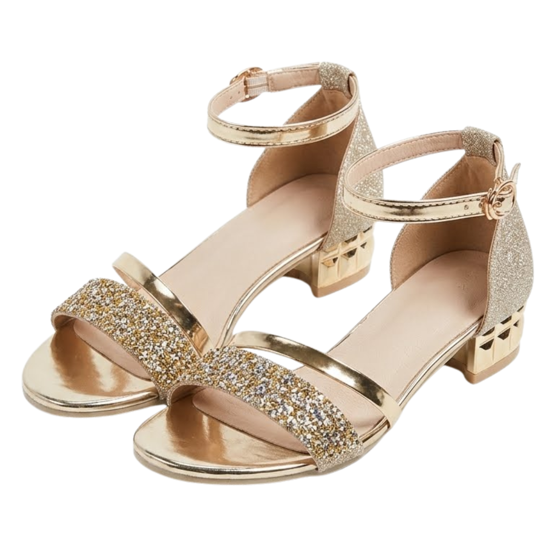 Crystal – Women's Comfort Sandals - Gold - 33