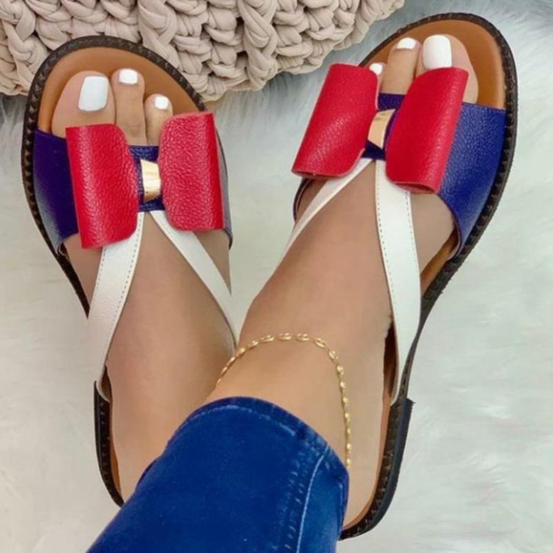 Leona – Women's Comfort Sandals - Red - 36