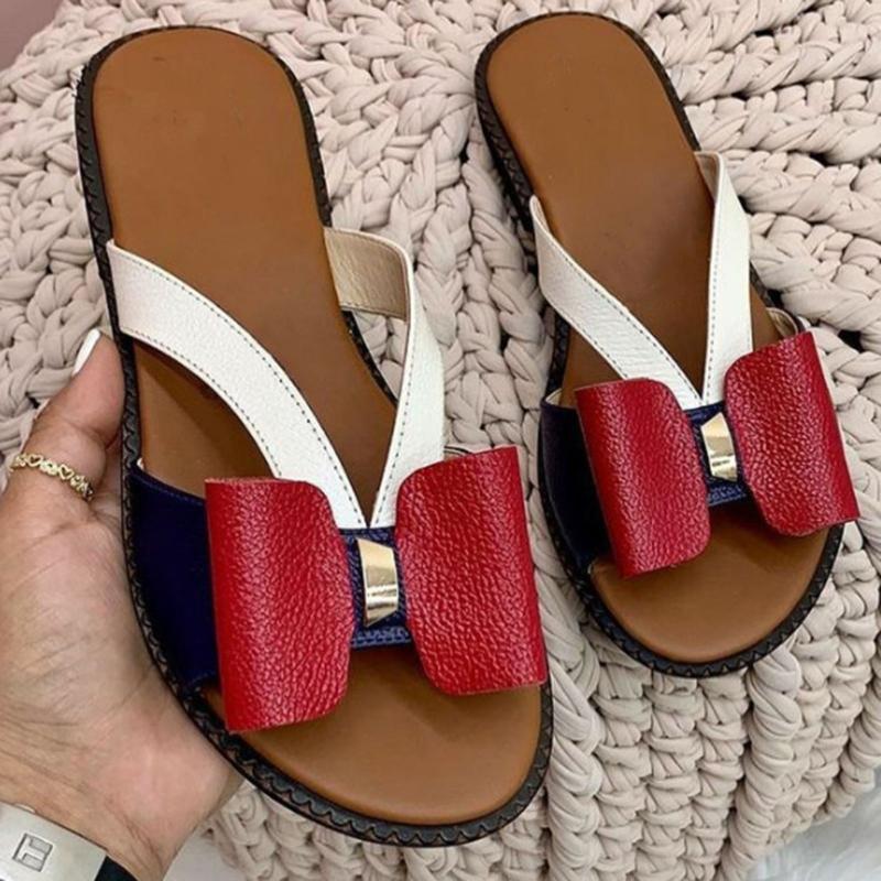 Leona – Women's Comfort Sandals - Red - 39