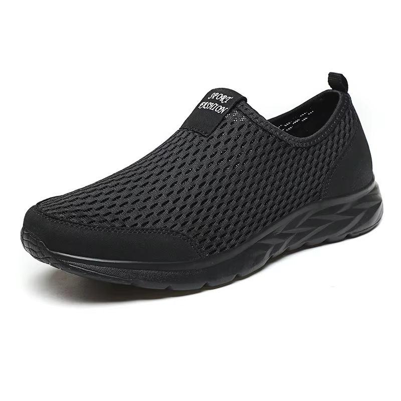 Hyper Comfort – Comfort Trainers - Black/White - 42
