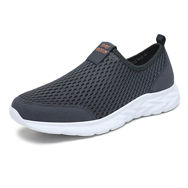 Hyper Comfort – Comfort Trainers - Black/White - 44