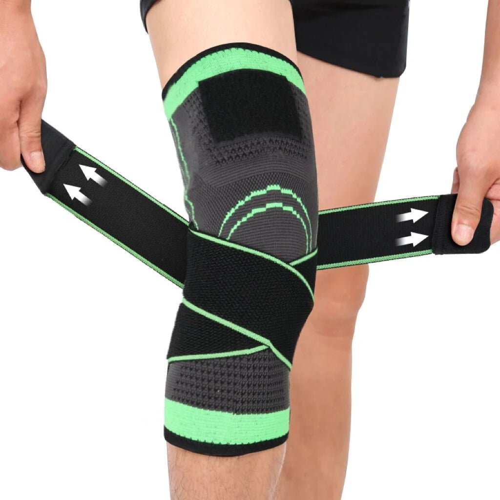 Comfort – Adjustable Knee Support - Green - L