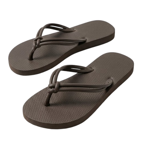 PureFlex – Women's Comfort Flip-Flops - Brown - 33