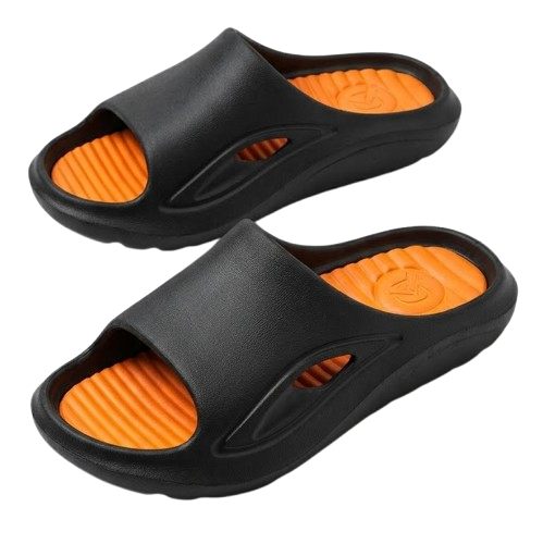 SlideFlex – Women's Comfort Slides - Black - 34