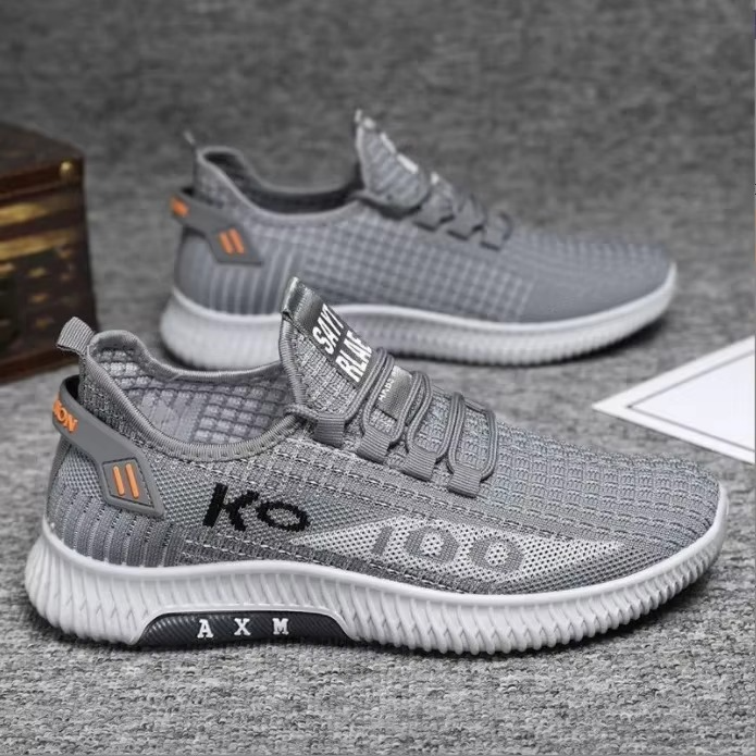 Power Step – Comfort Trainers - Light Grey - 44