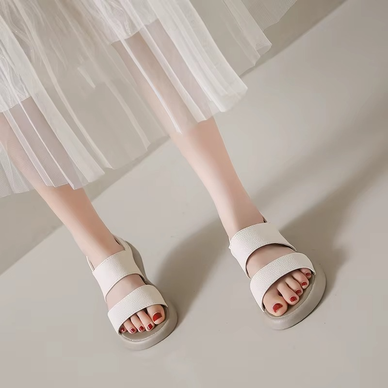 MontClair – Women's Comfort Sandals - White - 37