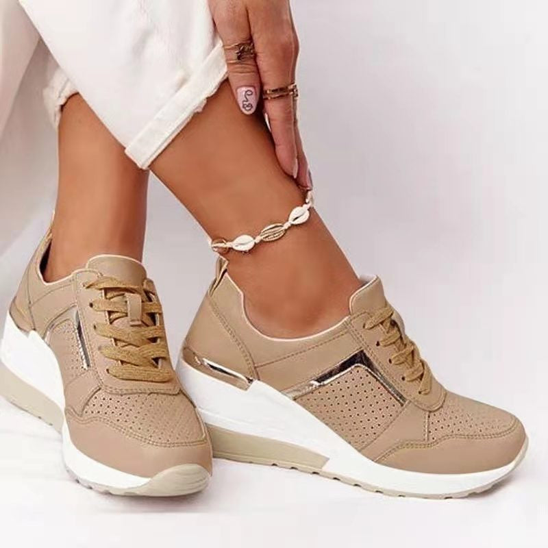 Elegance – Comfort Trainers - White - 40