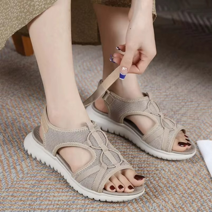 Amaris – Women's Comfort Sandals - Beige - 35
