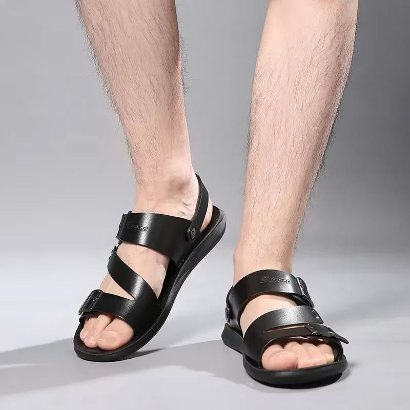 Minos – Women's Comfort Sandals - Black - 39