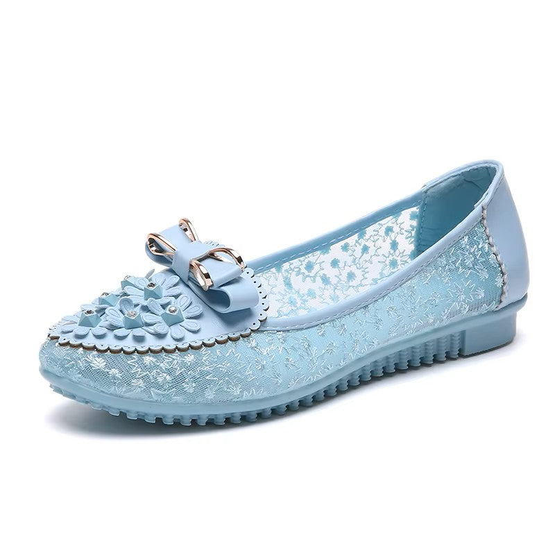 Garden – Women's Comfort Loafers - Blue - 36
