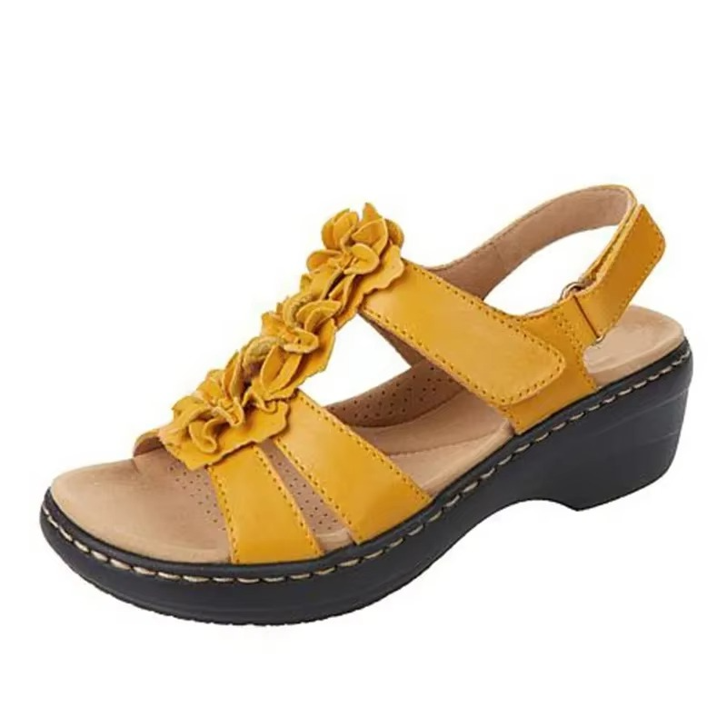 Fine Bloom – Women's Comfort Sandals - Black - 37