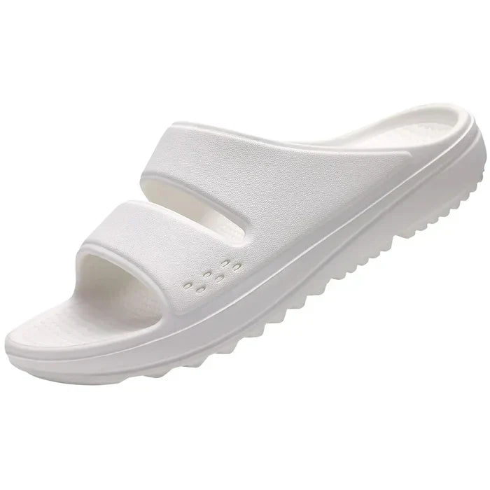 FlexWalk – Women's Comfort Slides - Black - 41