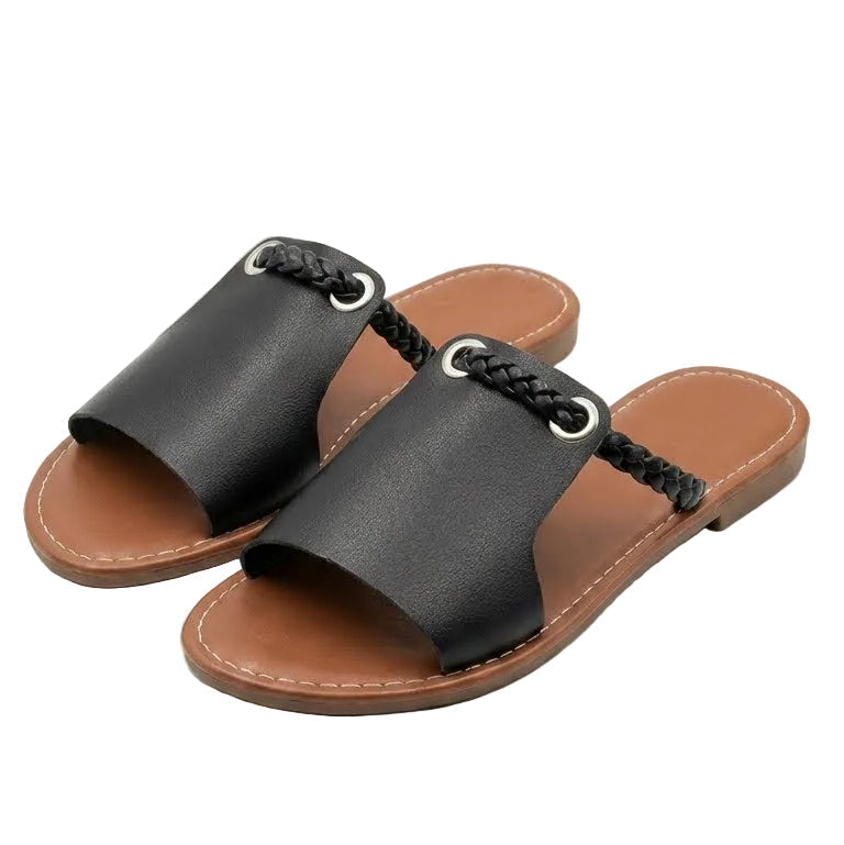 Ayla – Women's Comfort Sandals - Black - 36