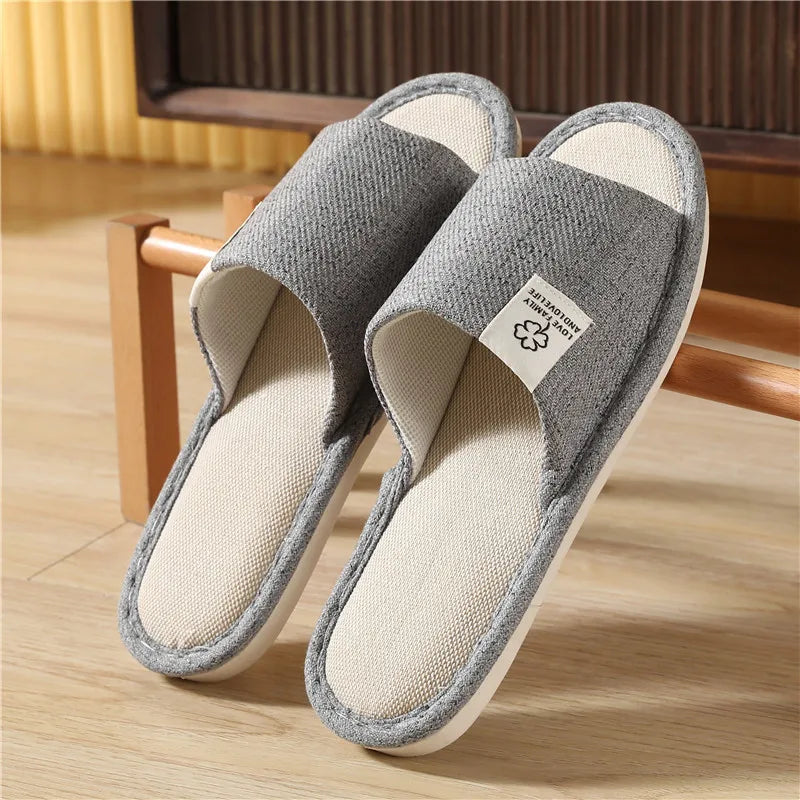 Fluffy – Women's Soft Slippers - Grey - 34