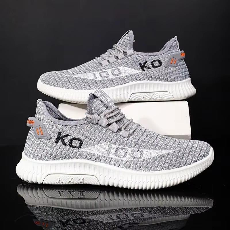 Power Step – Comfort Trainers - Light Grey - 42