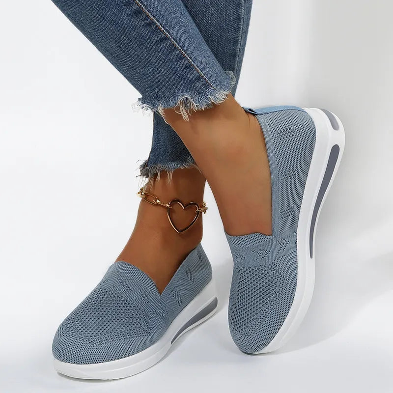 FlexiWalk – Comfort Trainers - Cyan - 37