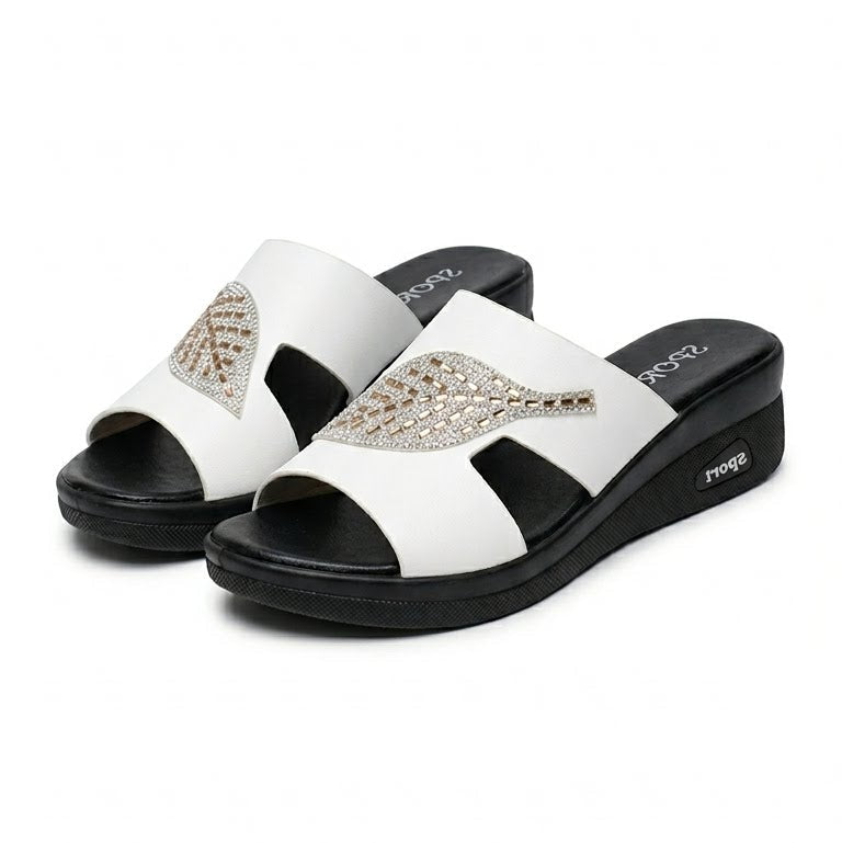 Visalia – Women's Comfort Sandals - White - 35