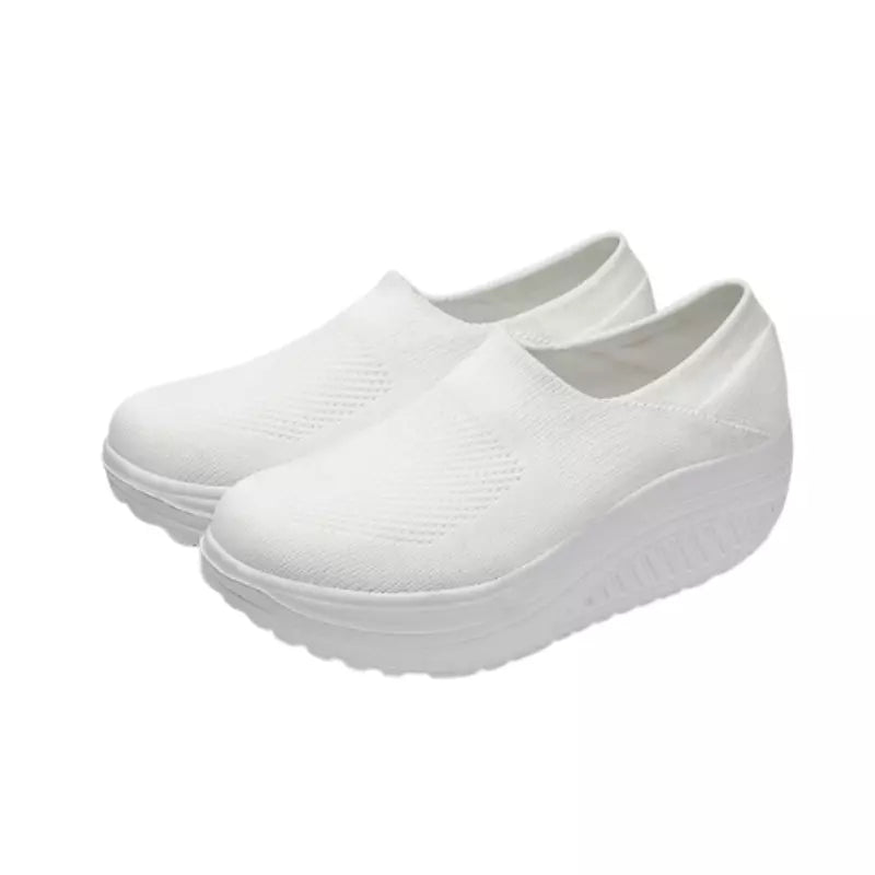 SoftFlex – Women's Comfort Trainers - Grey - 42