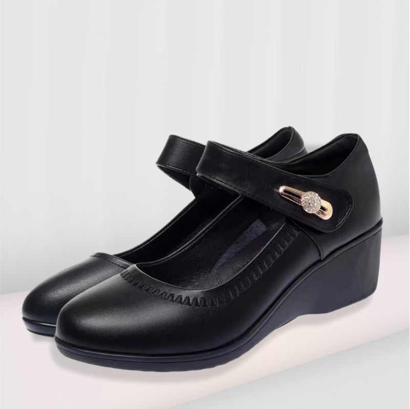 Florence – Women's Comfort Sandals - Black - 42