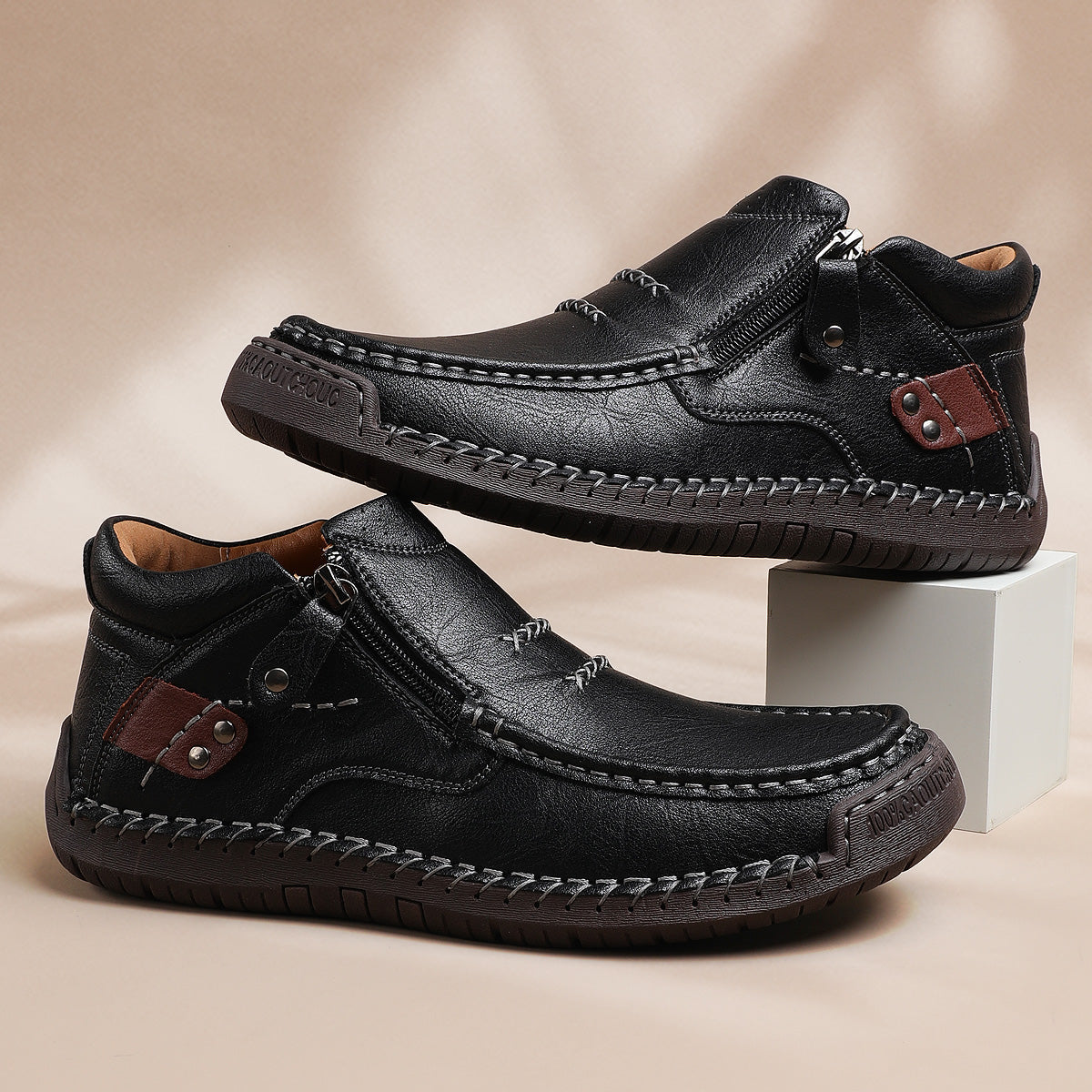 Magnus – Comfort Trainers - Brown - 40