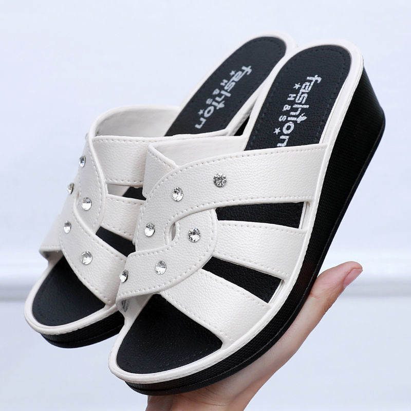Madrid – Women's Comfort Sandals - Black - 38