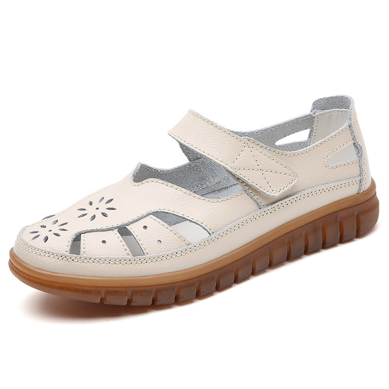 Luna – Women's Comfort Sandals – Style 2 - White - 38