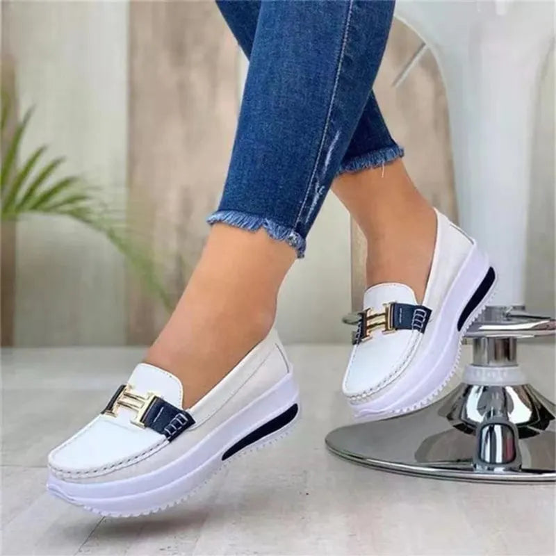 Comfort Ever – Comfort Loafers - White - 36