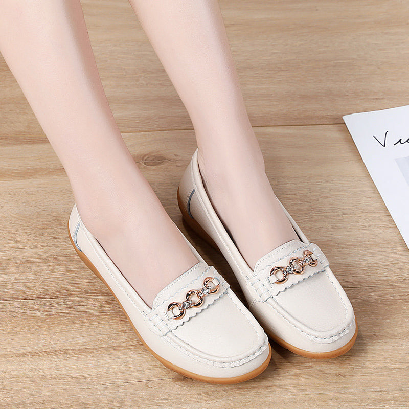 ProFlex – Women's Comfort Loafers - White - 38