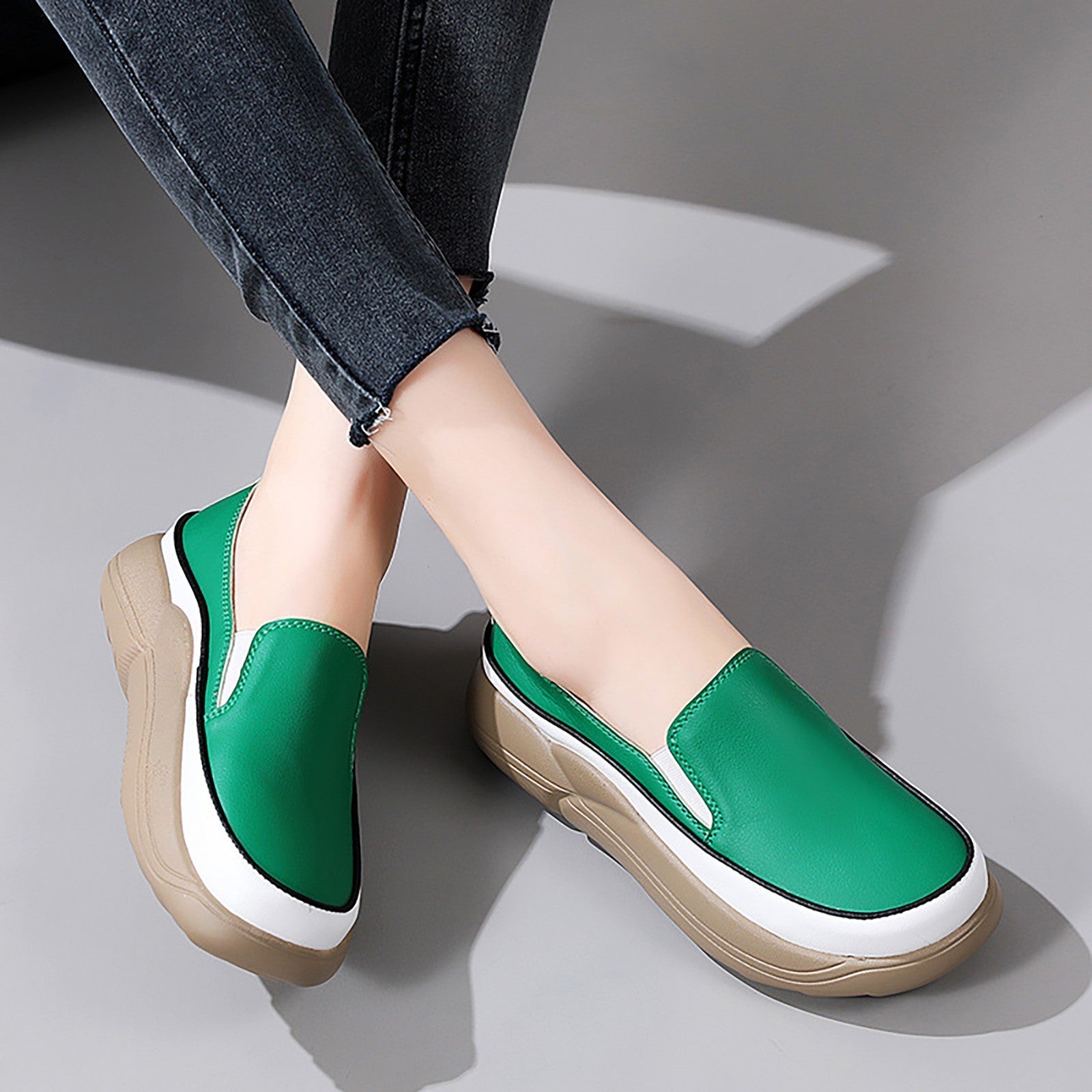 Aurora – Comfort Trainers - White - 39