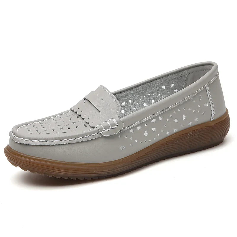 OrthoMotion – Comfort Loafers - Grey - 36